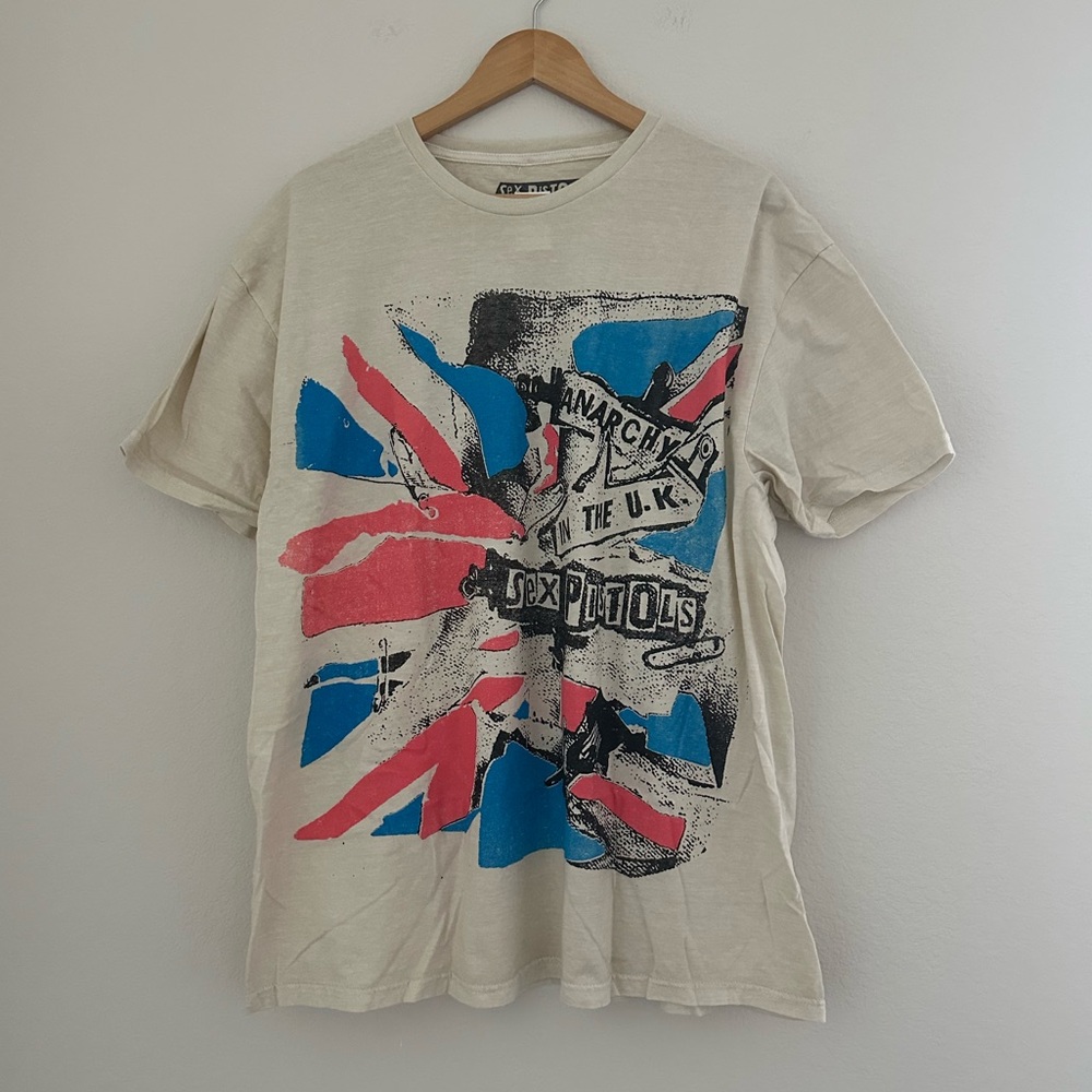Sex Pistols Oversized Graphic T-Shirt - Picture 3 of 9